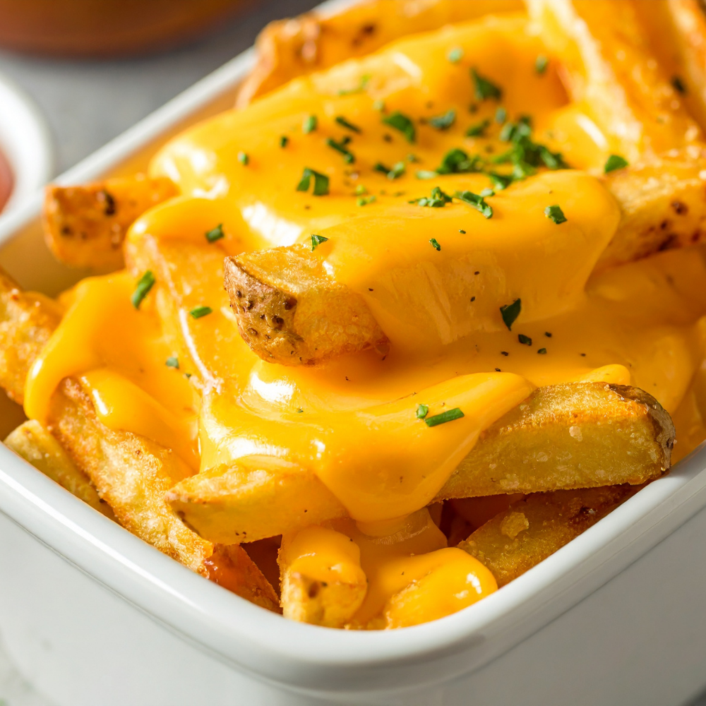 Cheddar Soslu Patates